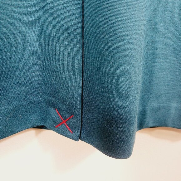 Boden, Connie Ponte Dress Size 8L, Dark Cyan, Feminine, Fitted, Flattering - Picture 9 of 16